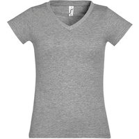 Sols  T-Shirt MOON COLORS GIRL-camiseta mujer cuello pico -  100% algodón Sols  T-Shirt MOON COLORS GIRL-camiseta mujer cuello pico -  100% algodón