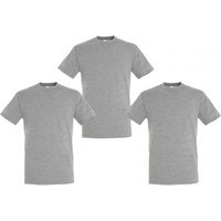 Sols  T-Shirt PACK 3 CAMISETAS NEGRAS COTTON-CUELLO REDONDO Sols  T-Shirt PACK 3 CAMISETAS NEGRAS COTTON-CUELLO REDONDO