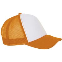 Sols  Mütze BUBBLE Blanco Naranja Fluor-GORRA DE MALLA DE 5 PANELES Sols  Mütze BUBBLE Blanco Naranja Fluor-GORRA DE MALLA DE 5 PANELES