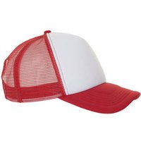 Sols  Mütze BUBBLE Blanco Rojo-GORRA DE MALLA DE 5 PANELES Sols  Mütze BUBBLE Blanco Rojo-GORRA DE MALLA DE 5 PANELES