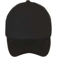 Sols  Mütze BUBBLE Negro-GORRA DE MALLA DE 5 PANELES Sols  Mütze BUBBLE Negro-GORRA DE MALLA DE 5 PANELES