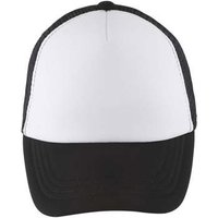 Sols  Mütze BUBBLE KIDS Blanco Negro-GORRA DE MALLA DE 5 PANELES Sols  Mütze BUBBLE KIDS Blanco Negro-GORRA DE MALLA DE 5 PANELES