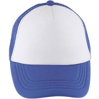 Sols  Mütze BUBBLE KIDS Blanco Azul Royal-GORRA DE MALLA DE 5 PANELES Sols  Mütze BUBBLE KIDS Blanco Azul Royal-GORRA DE MALLA DE 5 PANELES
