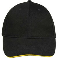 Sols  Mütze BUFFALO Negro Amarillo-GORRA 6 PANELES DE ALGODÓN Sols  Mütze BUFFALO Negro Amarillo-GORRA 6 PANELES DE ALGODÓN