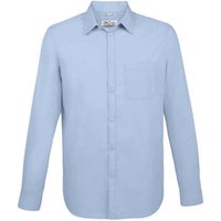 Sols  Hemdbluse BALTIMORE FIT NEGRO-CAMISA DE POPELINA HOMBRE DE MANGA LARGA Sols  Hemdbluse BALTIMORE FIT NEGRO-CAMISA DE POPELINA HOMBRE DE MANGA LARGA