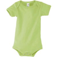 Sols  Unterhemden BAMBINO VERDE MANZANA-BODY BEBÉ 100% algodón peinado Ringspun Sols  Unterhemden BAMBINO VERDE MANZANA-BODY BEBÉ 100% algodón peinado Ringspun