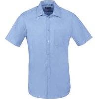 Sols  Hemdbluse BRISTOL FIT Azul Medio-CAMISA POPELÍN HOMBRE MANGA CORTA Sols  Hemdbluse BRISTOL FIT Azul Medio-CAMISA POPELÍN HOMBRE MANGA CORTA