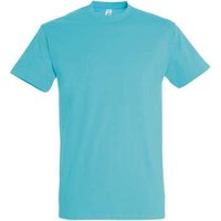 Sols  T-Shirt IMPERIAL camiseta color Azul Atolon-100% algodón semi-peinado Sols  T-Shirt IMPERIAL camiseta color Azul Atolon-100% algodón semi-peinado