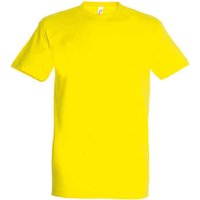 Sols  T-Shirt IMPERIAL camiseta color Limon-100% algodón semi-peinado Sols  T-Shirt IMPERIAL camiseta color Limon-100% algodón semi-peinado