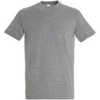 Sols  T-Shirt IMPERIAL camiseta color Gris Mezcla-100% algodón Sols  T-Shirt IMPERIAL camiseta color Gris Mezcla-100% algodón