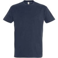 Sols  T-Shirt IMPERIAL camiseta color Azul Marino-100% algodón Sols  T-Shirt IMPERIAL camiseta color Azul Marino-100% algodón