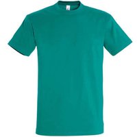 Sols  T-Shirt IMPERIAL camiseta color Esmeralda-100% algodón semi-peinado Sols  T-Shirt IMPERIAL camiseta color Esmeralda-100% algodón semi-peinado