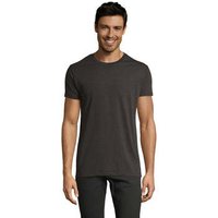 Sols  T-Shirt Camiseta IMPERIAL FIT color Antracita-100% algodón Sols  T-Shirt Camiseta IMPERIAL FIT color Antracita-100% algodón