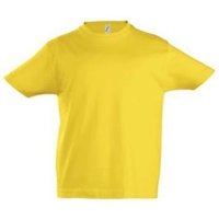 Sols  T-Shirt für Kinder Camiseta infantil color Amarillo-Imperial KIDS 100% algodón Sols  T-Shirt für Kinder Camiseta infantil color Amarillo-Imperial KIDS 100% algodón