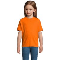 Sols  T-Shirt für Kinder Camiseta infantil color Naranja-Imperial KIDS 100% algodón Sols  T-Shirt für Kinder Camiseta infantil color Naranja-Imperial KIDS 100% algodón