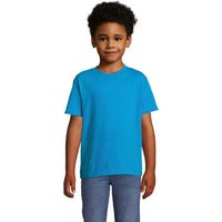 Sols  T-Shirt für Kinder Camiseta infantil color Aqua-Imperial KIDS 100% algodón Sols  T-Shirt für Kinder Camiseta infantil color Aqua-Imperial KIDS 100% algodón
