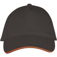 Sols  Schirmmütze Gorra 5 paneles de 100% algodón perchado espeso Sols  Schirmmütze Gorra 5 paneles de 100% algodón perchado espeso