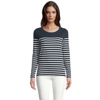 Sols  Langarmshirt Matelot camiseta mujer manga larga-100% algodón peinado Sols  Langarmshirt Matelot camiseta mujer manga larga-100% algodón peinado
