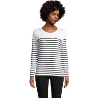 Sols  Langarmshirt Matelot camiseta mujer manga larga-100% algodón peinado Sols  Langarmshirt Matelot camiseta mujer manga larga-100% algodón peinado
