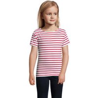 Sols  T-Shirt für Kinder Camiseta niño cuello redondoa rayas-100% algodón peinado Sols  T-Shirt für Kinder Camiseta niño cuello redondoa rayas-100% algodón peinado