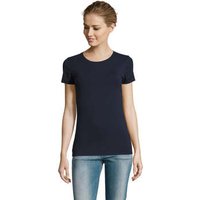 Sols  T-Shirt Camiserta de mujer de cuello redondo  CON algodón semi-peinado Sols  T-Shirt Camiserta de mujer de cuello redondo  CON algodón semi-peinado