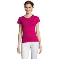 Sols  T-Shirt Miss camiseta manga corta mujer-100% algodón semi-peinado Sols  T-Shirt Miss camiseta manga corta mujer-100% algodón semi-peinado