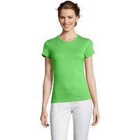 Sols  T-Shirt Miss camiseta manga corta mujer-100% algodón semi-peinado Sols  T-Shirt Miss camiseta manga corta mujer-100% algodón semi-peinado