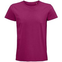 Sols  T-Shirts & Poloshirts PIONNER MEN camiseta hombre 100% algodón biológico fucsia Sols  T-Shirts & Poloshirts PIONNER MEN camiseta hombre 100% algodón biológico fucsia