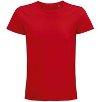 Sols  T-Shirts & Poloshirts PIONNER MEN camiseta hombre 100% algodón biológico rojo Sols  T-Shirts & Poloshirts PIONNER MEN camiseta hombre 100% algodón biológico rojo