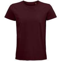 Sols  T-Shirts & Poloshirts PIONNER MEN camiseta hombre 100% algodón biológico burdeos Sols  T-Shirts & Poloshirts PIONNER MEN camiseta hombre 100% algodón biológico burdeos
