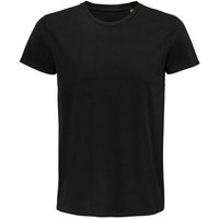 Sols  T-Shirts & Poloshirts PIONNER MEN camiseta hombre 100% algodón biológico negro Sols  T-Shirts & Poloshirts PIONNER MEN camiseta hombre 100% algodón biológico negro