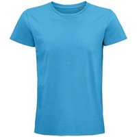Sols  T-Shirts & Poloshirts PIONNER MEN camiseta hombre 100% algodón biológico aqua Sols  T-Shirts & Poloshirts PIONNER MEN camiseta hombre 100% algodón biológico aqua