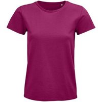 Sols  T-Shirts & Poloshirts PIONNER WOMENN camiseta mujer 100% algodón biológico fucsia Sols  T-Shirts & Poloshirts PIONNER WOMENN camiseta mujer 100% algodón biológico fucsia