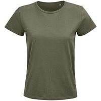 Sols  T-Shirts & Poloshirts PIONNER WOMENN camiseta mujer 100% algodón biológico kaki Sols  T-Shirts & Poloshirts PIONNER WOMENN camiseta mujer 100% algodón biológico kaki