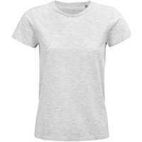 Sols  T-Shirts & Poloshirts PIONNER WOMENN camiseta mujer 100% algodón biológico ceniza Sols  T-Shirts & Poloshirts PIONNER WOMENN camiseta mujer 100% algodón biológico ceniza
