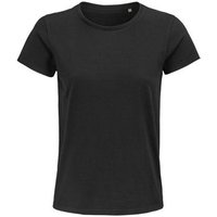 Sols  T-Shirts & Poloshirts PIONNER WOMENN camiseta mujer 100% algodón biológico negro Sols  T-Shirts & Poloshirts PIONNER WOMENN camiseta mujer 100% algodón biológico negro