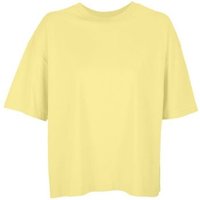 Sols  T-Shirt BOXY WOMENN - CAMISETA OVERSIZE DE MUJER color amarillo Sols  T-Shirt BOXY WOMENN - CAMISETA OVERSIZE DE MUJER color amarillo