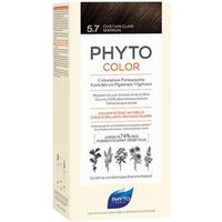 Phyto  Haarfärbung Phytocolor 5.7-castaño Marrón Claro Phyto  Haarfärbung Phytocolor 5.7-castaño Marrón Claro