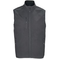 Sols  Jacken FALCONCHALECO DE HOMBRE SOFTSHELL gris antracita Sols  Jacken FALCONCHALECO DE HOMBRE SOFTSHELL gris antracita