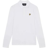 Lyle & Scott  T-Shirts & Poloshirts LP400VOG LS POLO-626 WHITE Lyle & Scott  T-Shirts & Poloshirts LP400VOG LS POLO-626 WHITE