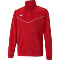 Puma  Fleecepullover Teamrise 1/4 Zip Top Jr Puma  Fleecepullover Teamrise 1/4 Zip Top Jr