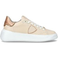 Philippe Model  Sneaker BJLD WM03 - TRE TEMPLE-COUX METAL/NUDE ROSE Philippe Model  Sneaker BJLD WM03 - TRE TEMPLE-COUX METAL/NUDE ROSE