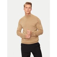 Selected  Pullover 16094653 MERINO ROLL NECK-KELP Selected  Pullover 16094653 MERINO ROLL NECK-KELP