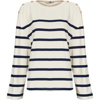 Tommy Hilfiger Langarmshirt LWK GOLD BUTTON BOAT NK LS TEE