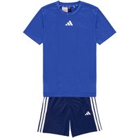 adidas  Jogginganzüge Train Essentials 3-Stripes Tee Set Kids adidas  Jogginganzüge Train Essentials 3-Stripes Tee Set Kids