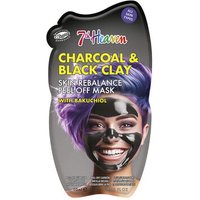 7Th Heaven  gezielte Gesichtspflege Peel-off Charcoal  amp; Black Clay Kohle Und Schwarze Tonerde 7Th Heaven  gezielte Gesichtspflege Peel-off Charcoal  amp; Black Clay Kohle Und Schwarze Tonerde