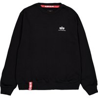 Alpha Industries  Sweatshirt Basic Sweatshirt SL - black Alpha Industries  Sweatshirt Basic Sweatshirt SL - black
