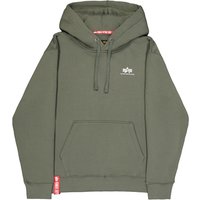 Alpha Industries  Sweatshirt Basic Hoodie SL - dark olive Alpha Industries  Sweatshirt Basic Hoodie SL - dark olive