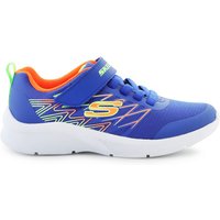 Skechers  Kinderschuhe MICROSPEC - TEXLOR 403770L-BLOR Blue/Orange Skechers  Kinderschuhe MICROSPEC - TEXLOR 403770L-BLOR Blue/Orange