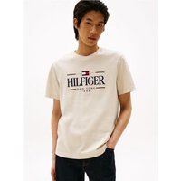 Tommy Hilfiger  T-Shirt MW0MW39585 ICON-ACG NEWSPINT Tommy Hilfiger  T-Shirt MW0MW39585 ICON-ACG NEWSPINT